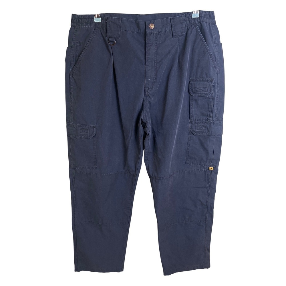 Propper Blue Tactical Cargo Pants Ripstock RN89706 Reinforced‎ Knees 40/32 Men's